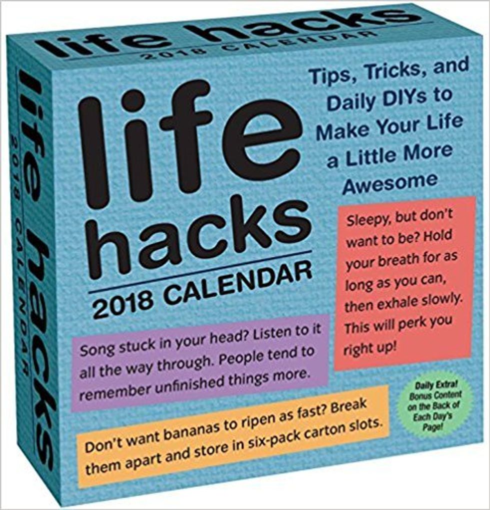 Life Hacks Calendar