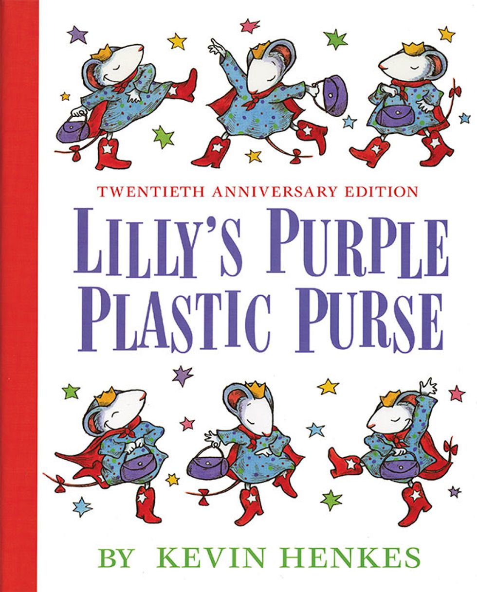 Lilys Purple Plastic Purse Book