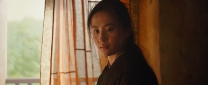 Live-action Mulan looking all heroically
