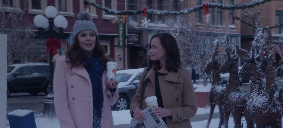 Lorelai and Rory Gilmore in "Gilmore Girls: A Year in the Life"