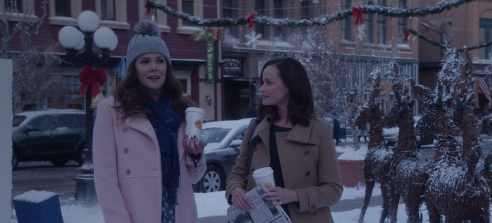 Lorelai and Rory Gilmore in "Gilmore Girls: A Year in the Life"