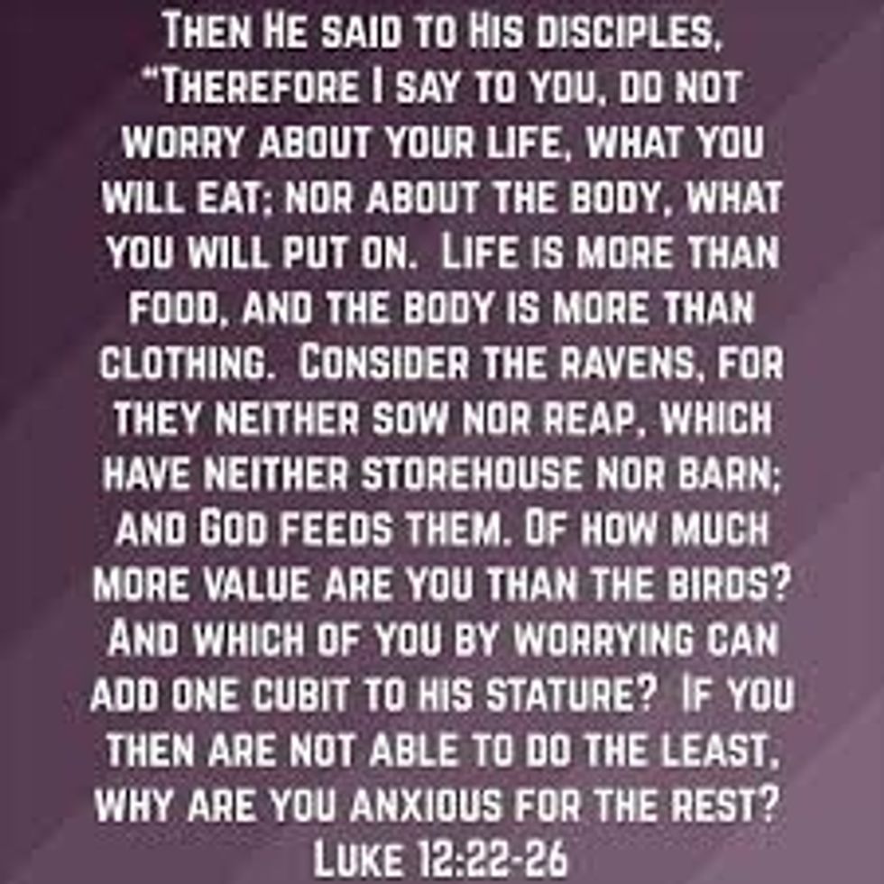 luke 12:22-26
