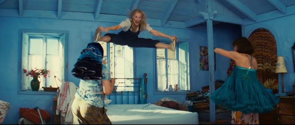 Mamma Mia movie scene