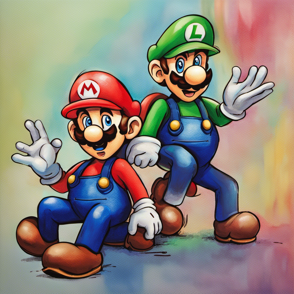 Mario and Luigi, a dynamic duo