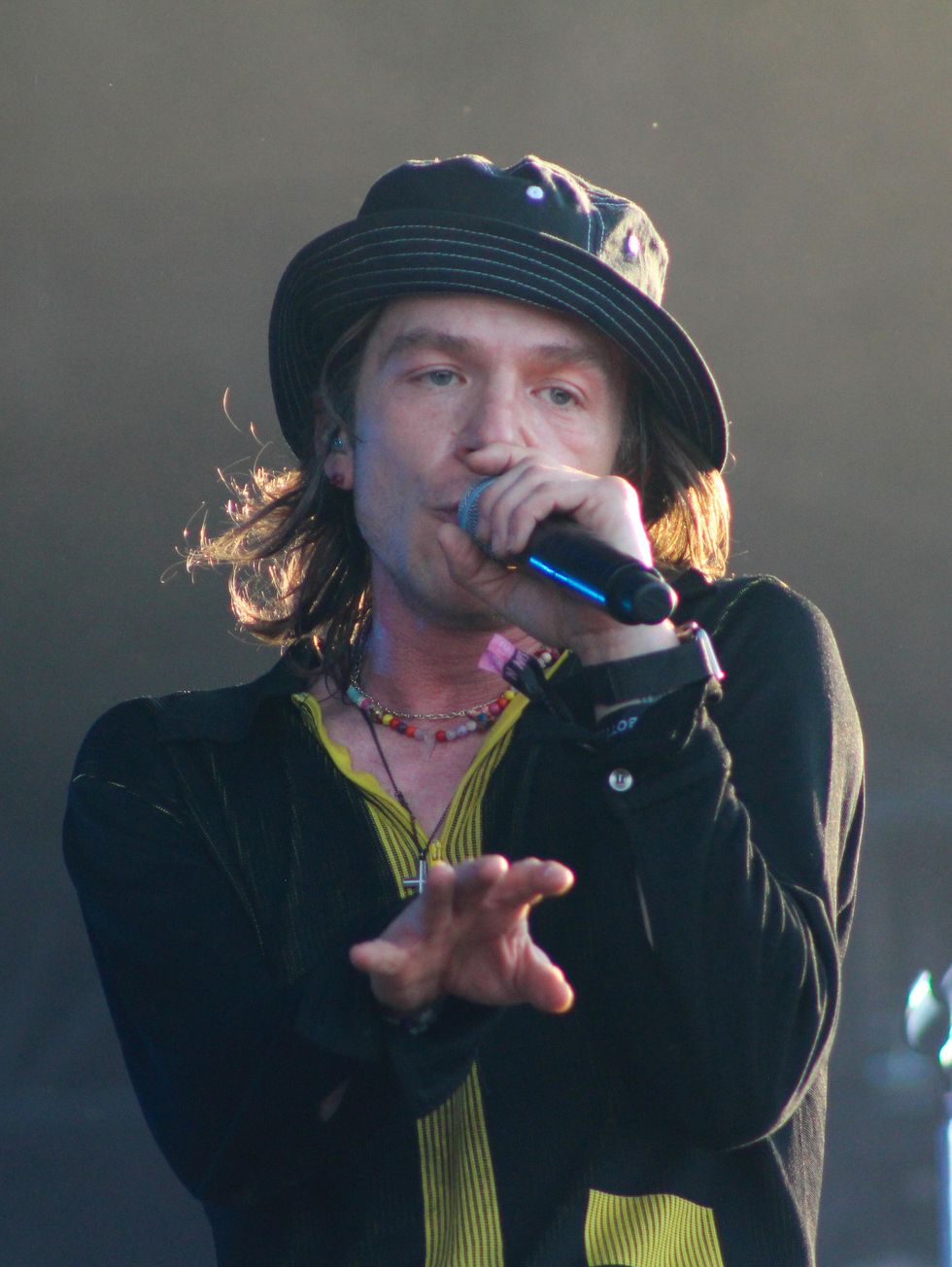 Matt Shultz Cage The Elephant BottleRock 2022 Napa