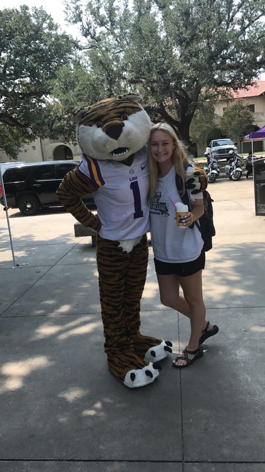 Me with Mike the Tiger