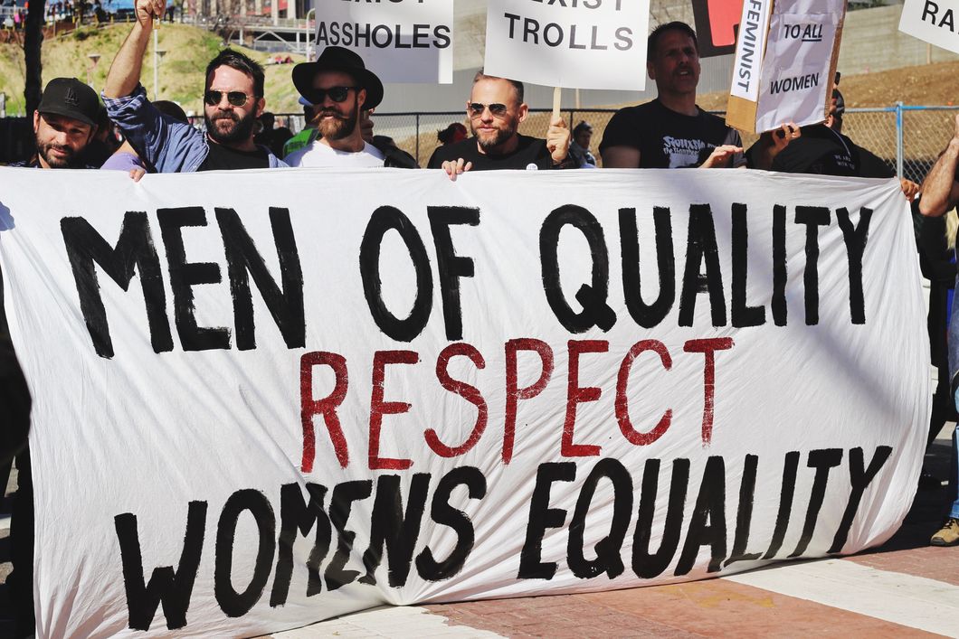 Men of quality respect women's equality