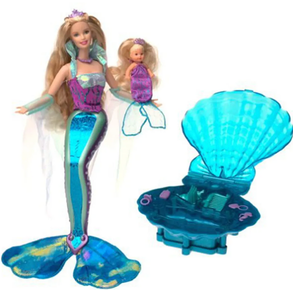 Mermaid Barbie doll with Krisys