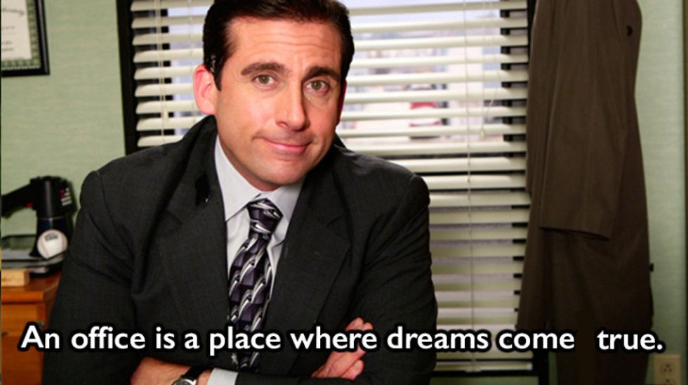 Michael Scott on dreams
