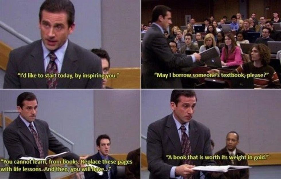 Michael Scott on life lessons