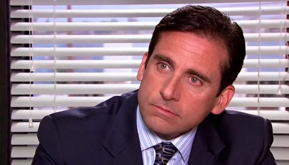 Michael Scott, popular TV character from The Office, known for inspirational quotes