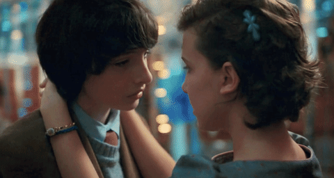 Mike and Eleven gif