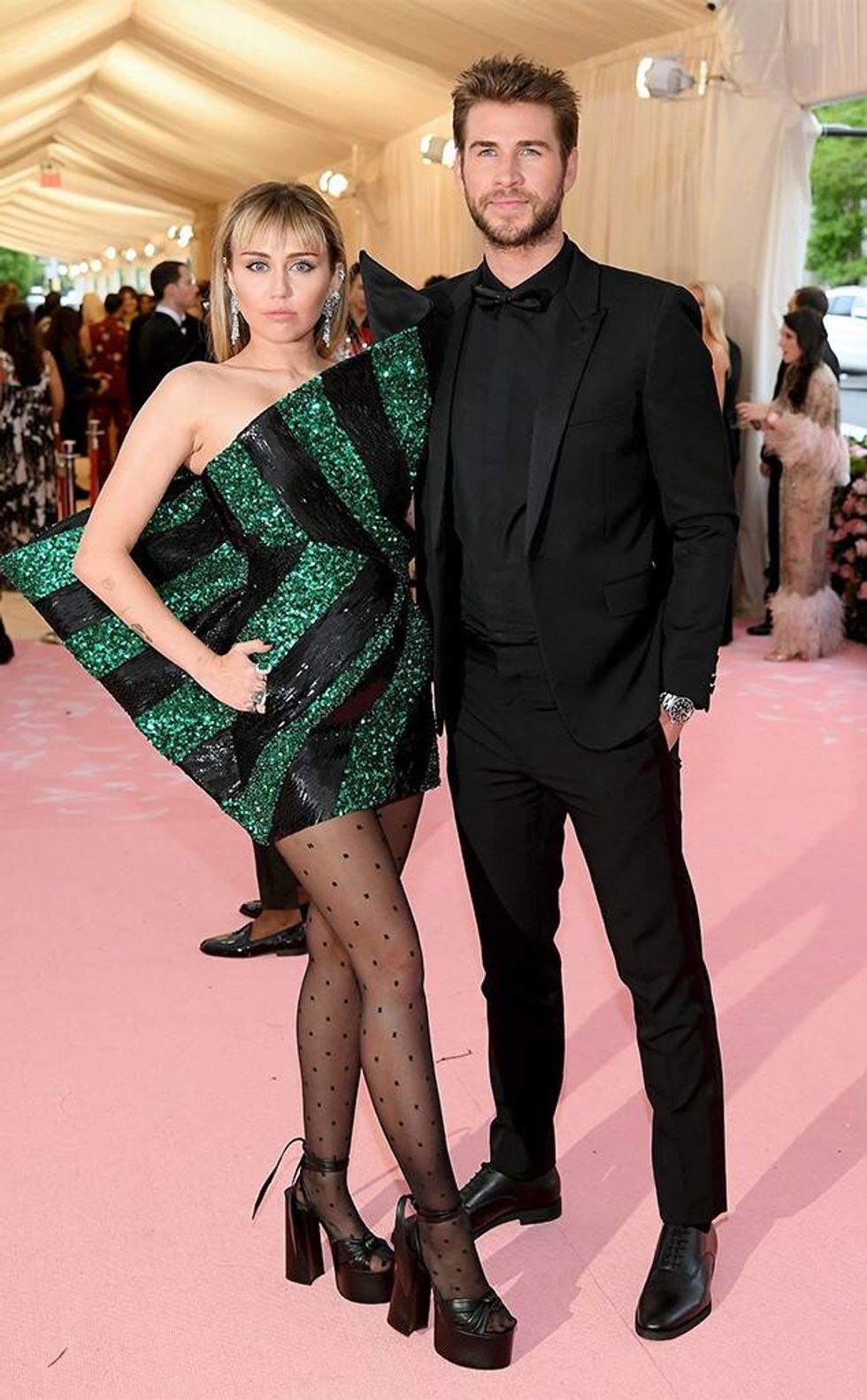 Miley and Liam Met Gala