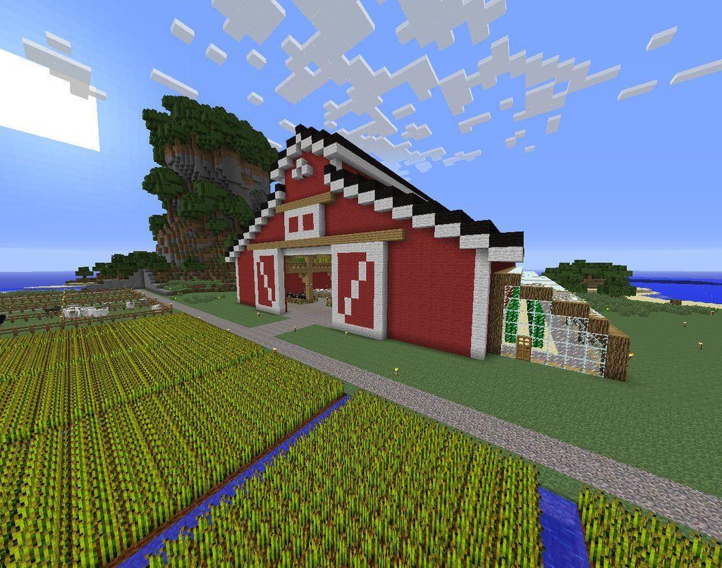 Minecraft barn