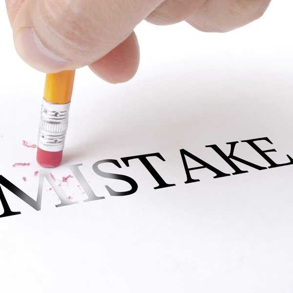 mistake