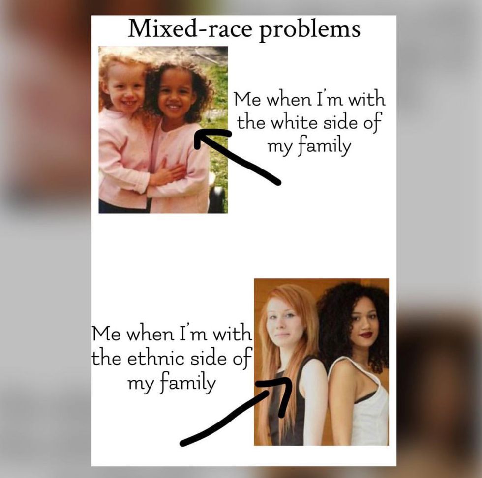 Mixed race problems