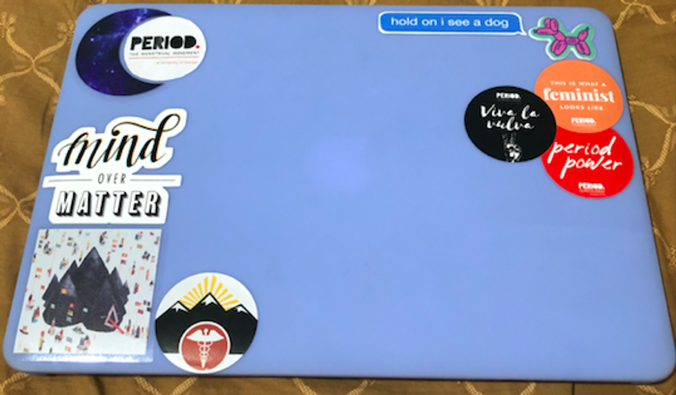 My Childhood Love of Stickers Made Me Finally Give Into the Laptop Sticker Trend