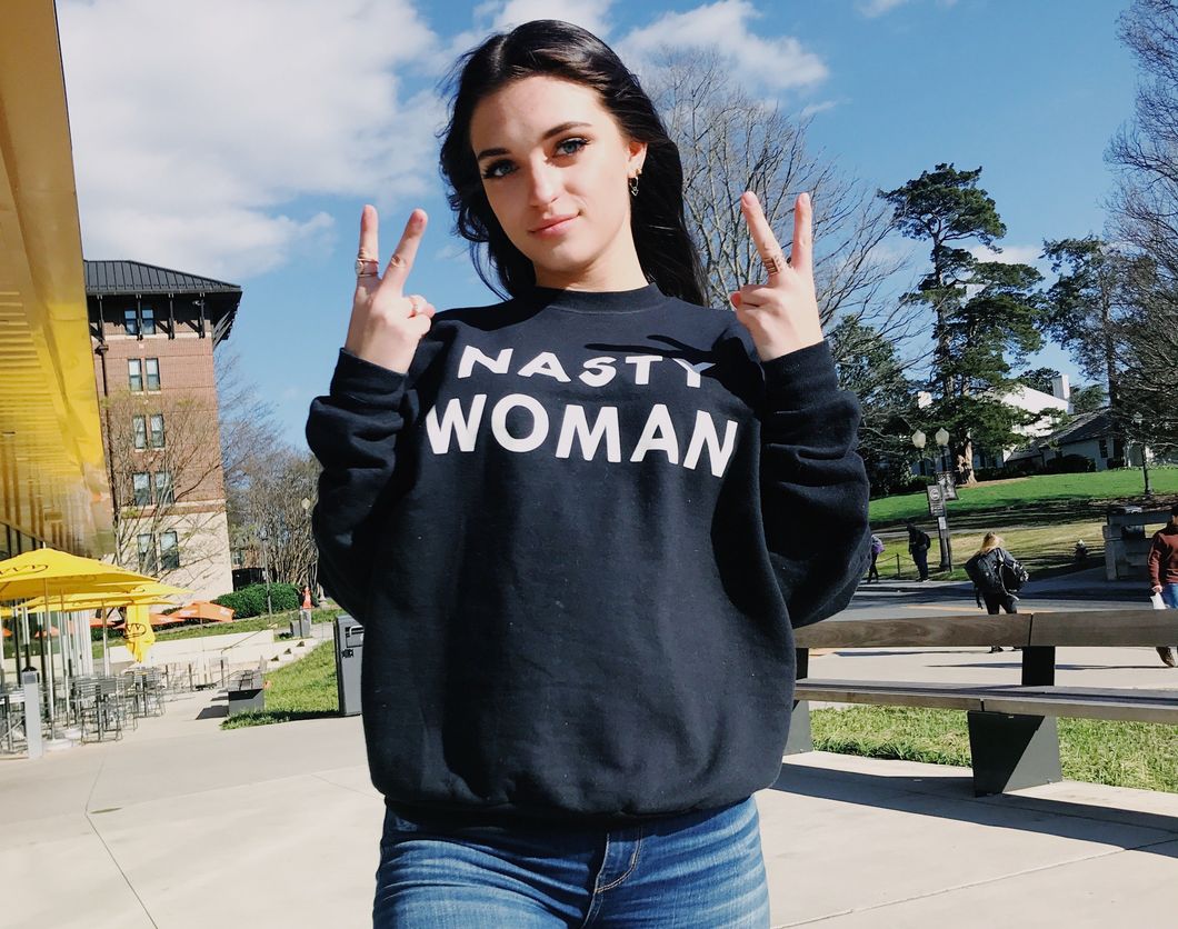 nasty woman sweatshirt