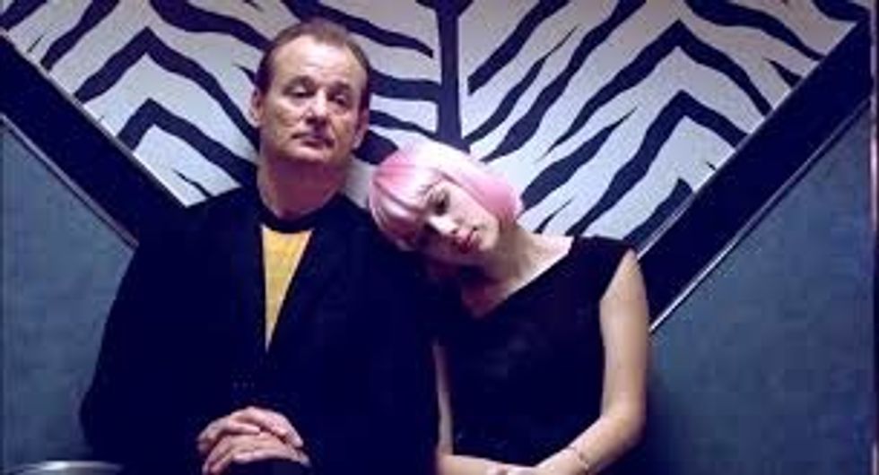 Natalie Portman and Bill Murray in The Darjeeling Limited