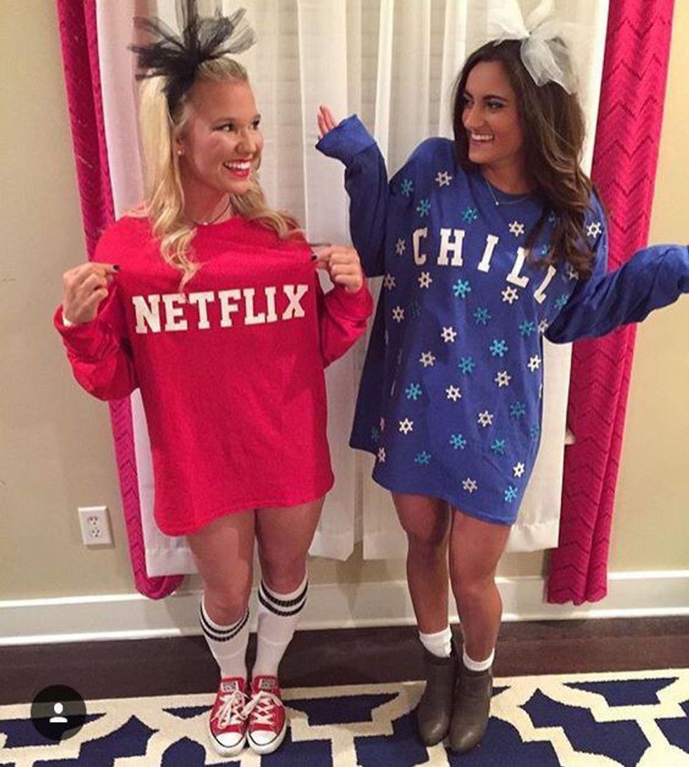 Netflix and Chill costume