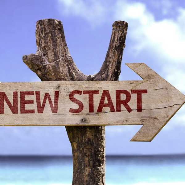 new start arrow