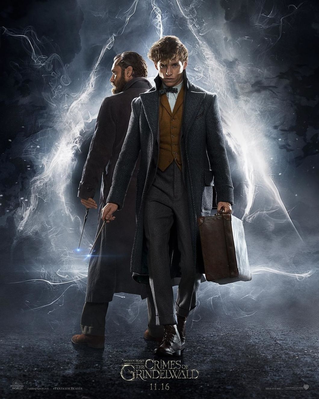 Newt Scammander and Dumbledore