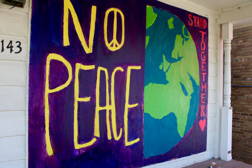 No Peace Painting