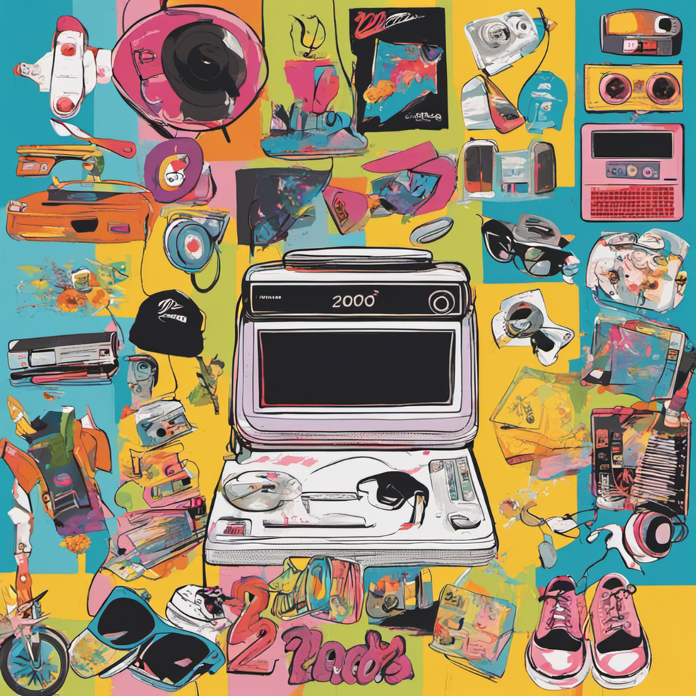 Nostalgic 2000s era references