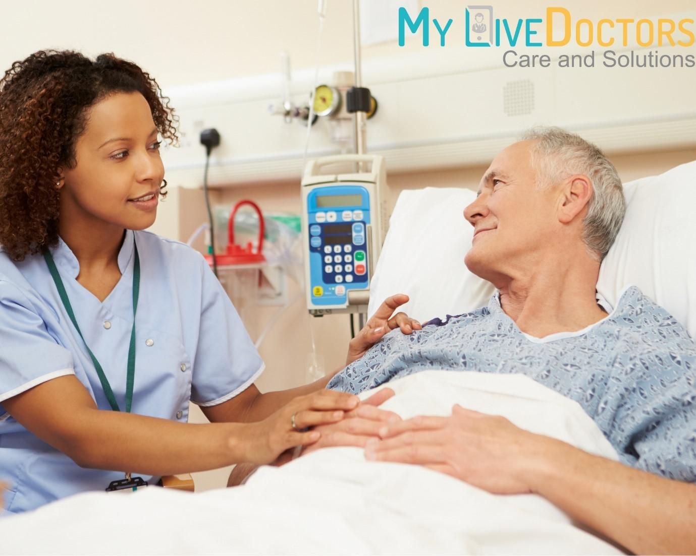 Nurse Caring Patient