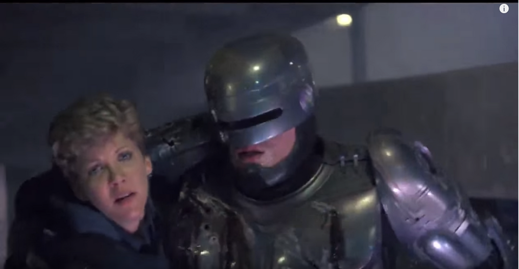 Officer Lewis and Robocop