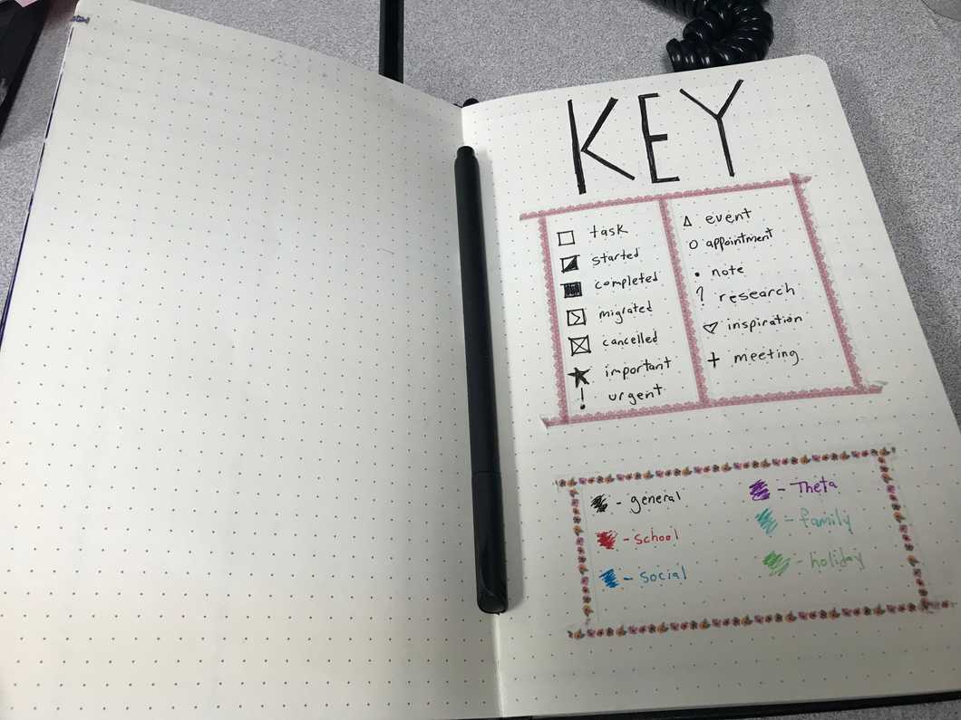 open bullet journal