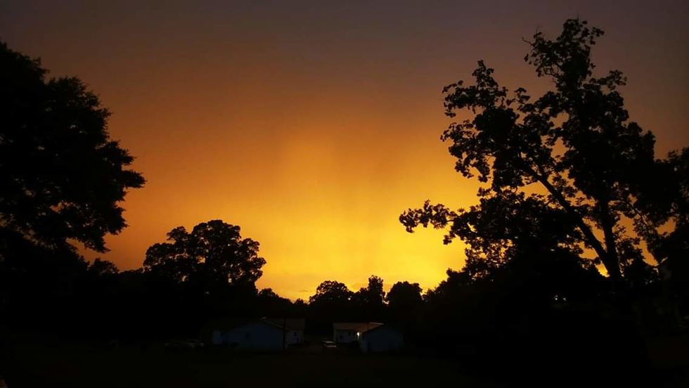 Orange Colored Skies