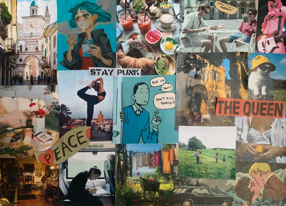 Paige Nicewarner's 2020 Vision Board