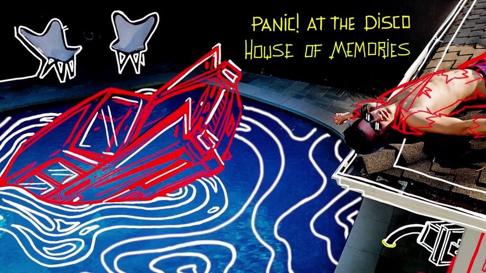 Panic! At the Disco House of Memories Cover Art