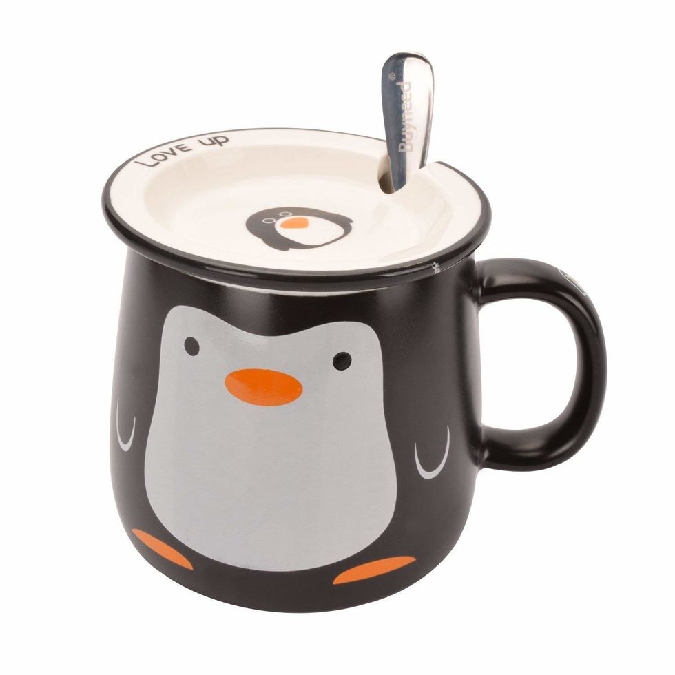 penguin mug