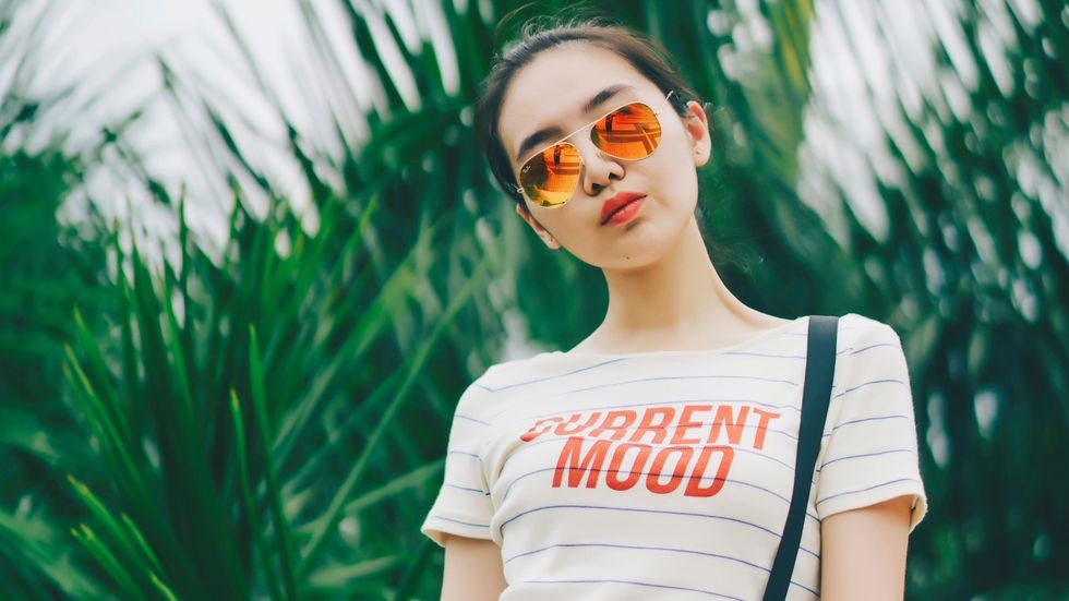 People carrying shopping bags