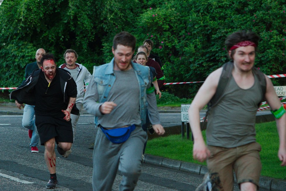 people running 