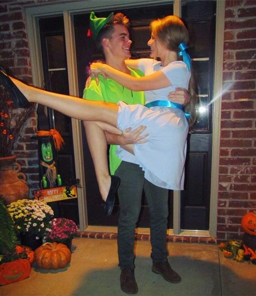 Peter Pan and Wendy Darling