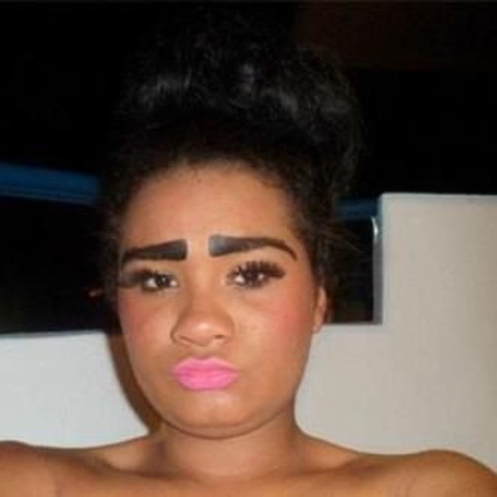 Petty things to wish for your enemy: bad eyebrows