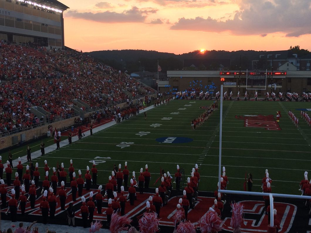 Photo from a JSU football game.