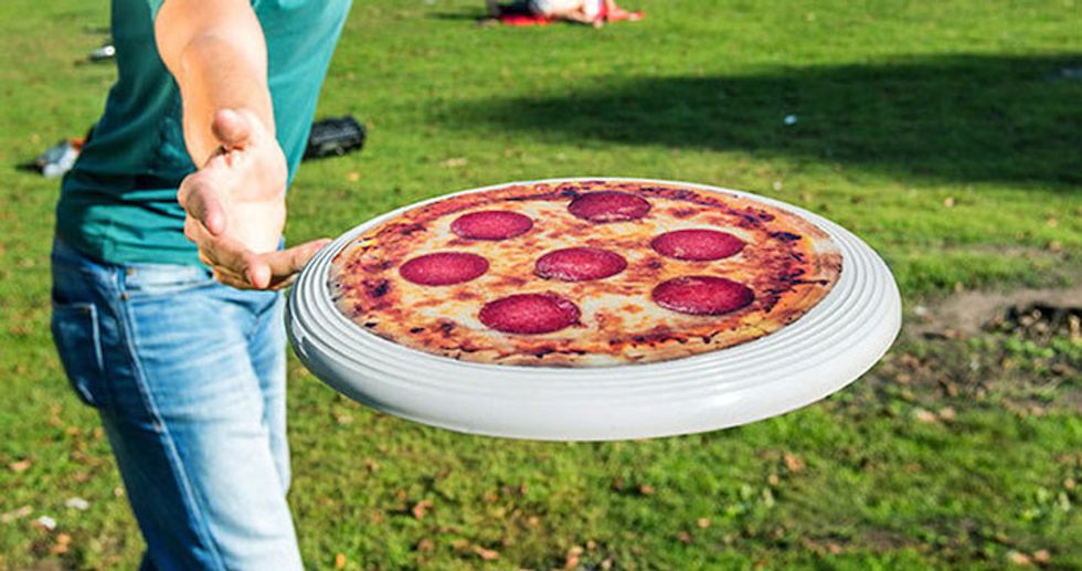 Pizza Frisbee