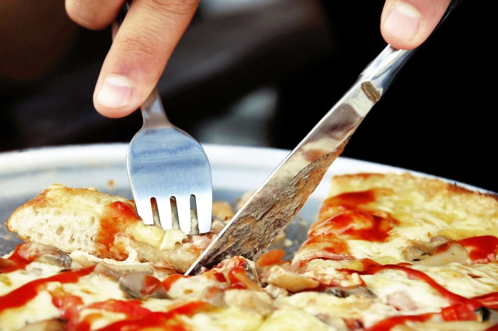 Pizza with a Fork