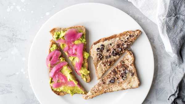 plates of fruits and vegetables