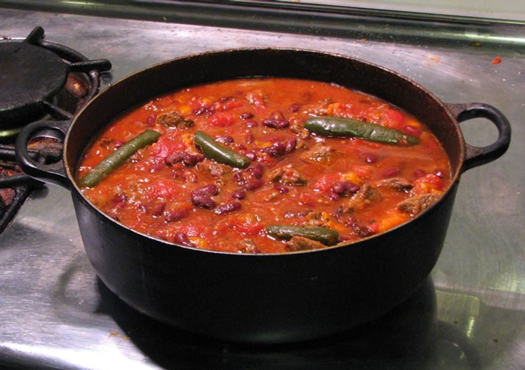 pot of chili