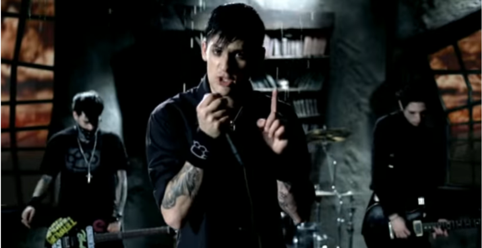 "Predictable" by Good Charlotte Music Video Still