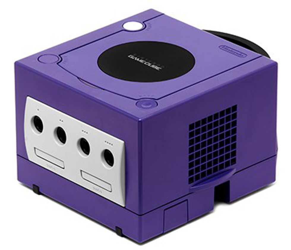 Purple Game Cube