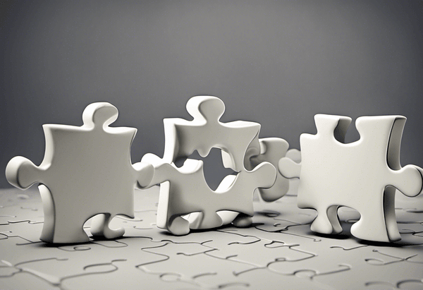 puzzle pieces representing not fitting in this generation