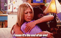 Rachel Green End of an Era Gif
