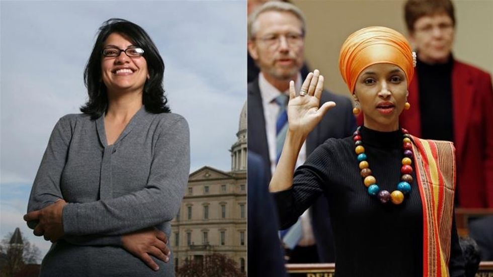 Rashida Tlaib and Ilhan Omar