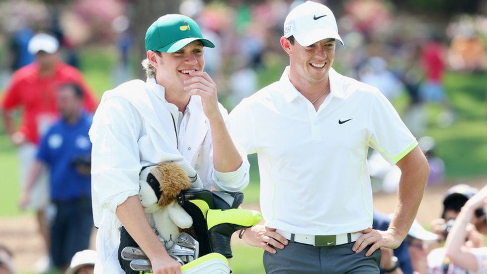 Rory McIlroy and niall horan